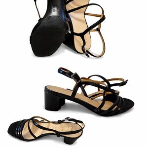 Naturalizer Elegant Black Sandals